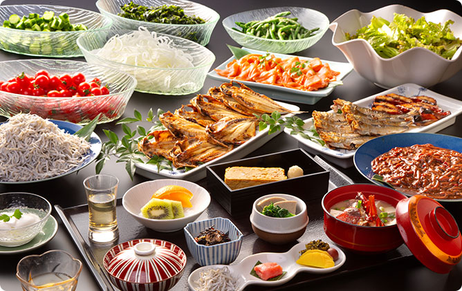 こだわりの食材で彩る和食膳 朝食